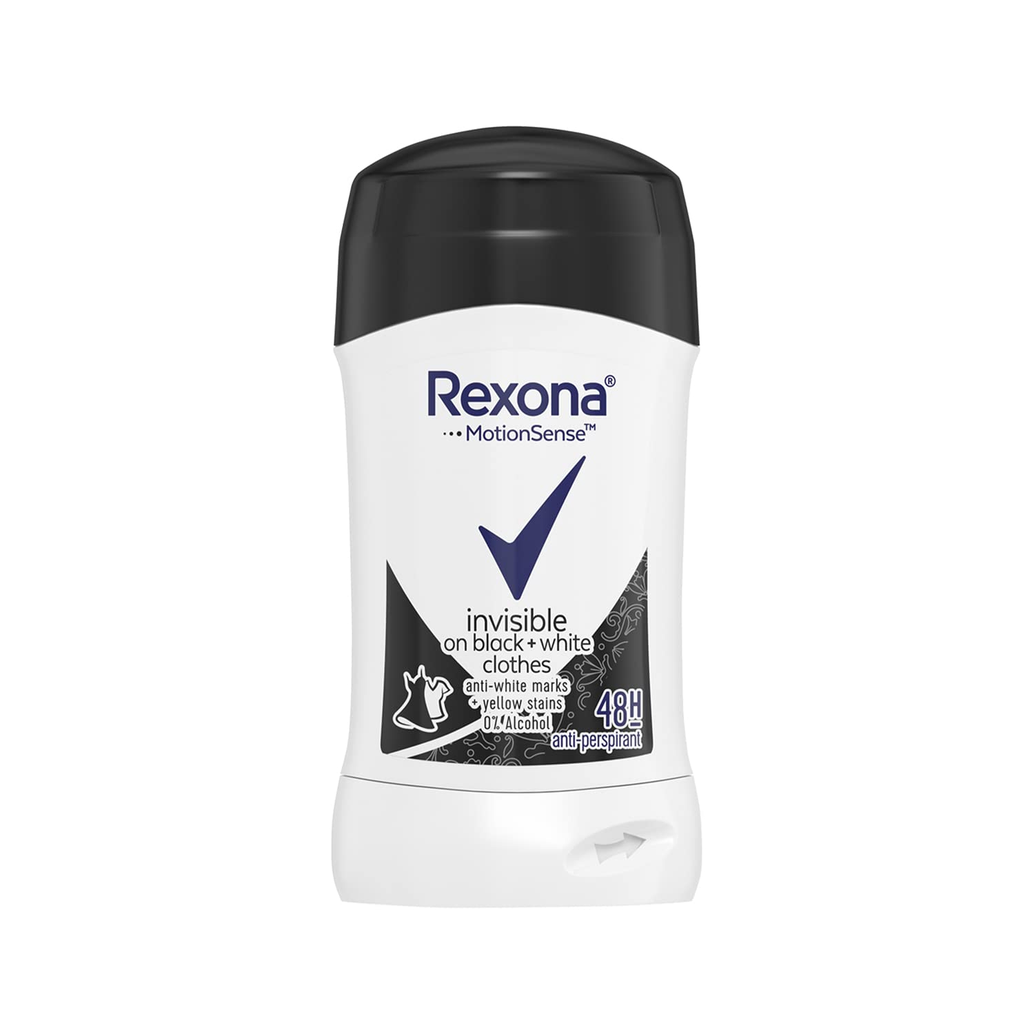 Rexona MotionSense Kadın Stick Deodorant Invisible On Black+White Clothes 48 Saat Etkili 50 g