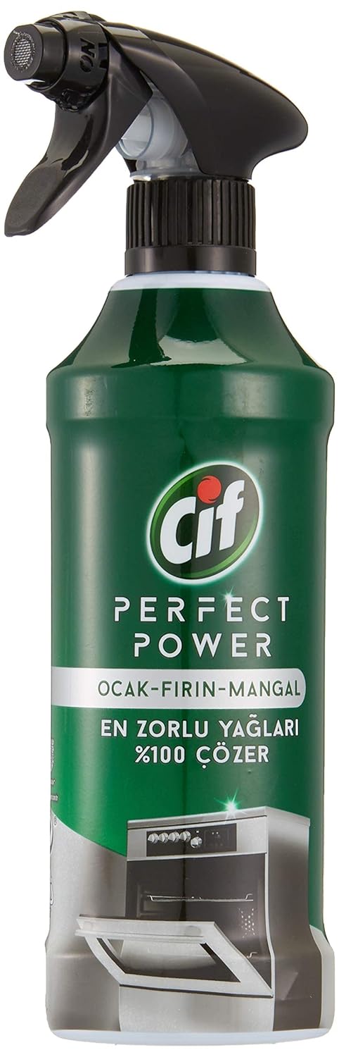 Cif Perfect Power Ocak & Fırın & Mangal için Sprey Temizleyici (1 x 435 mL)