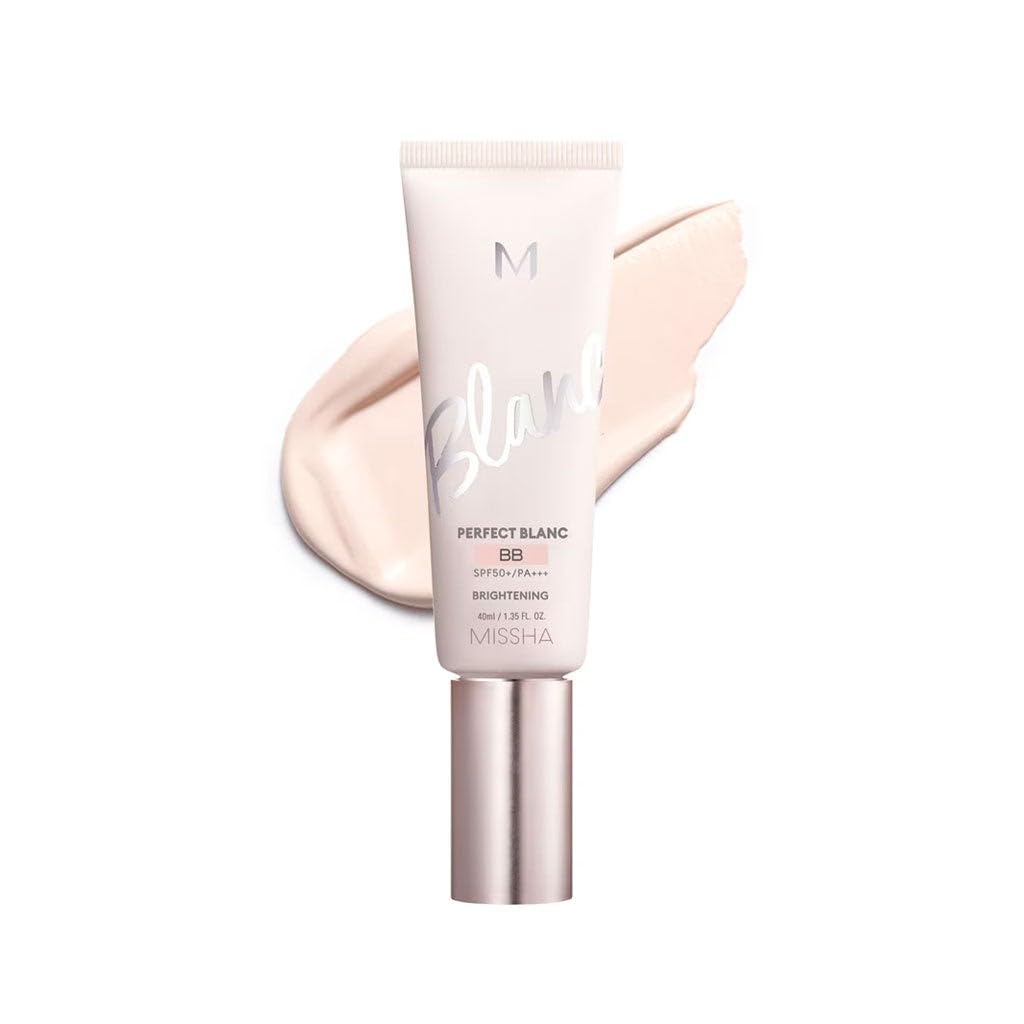 MISSHA Aydınlatıcı&Ton Eşitleyici Çok Fonksiyonlu BB Krem M Perfect Blanc BB Cream SPF50+/PA++++ 23/Sand