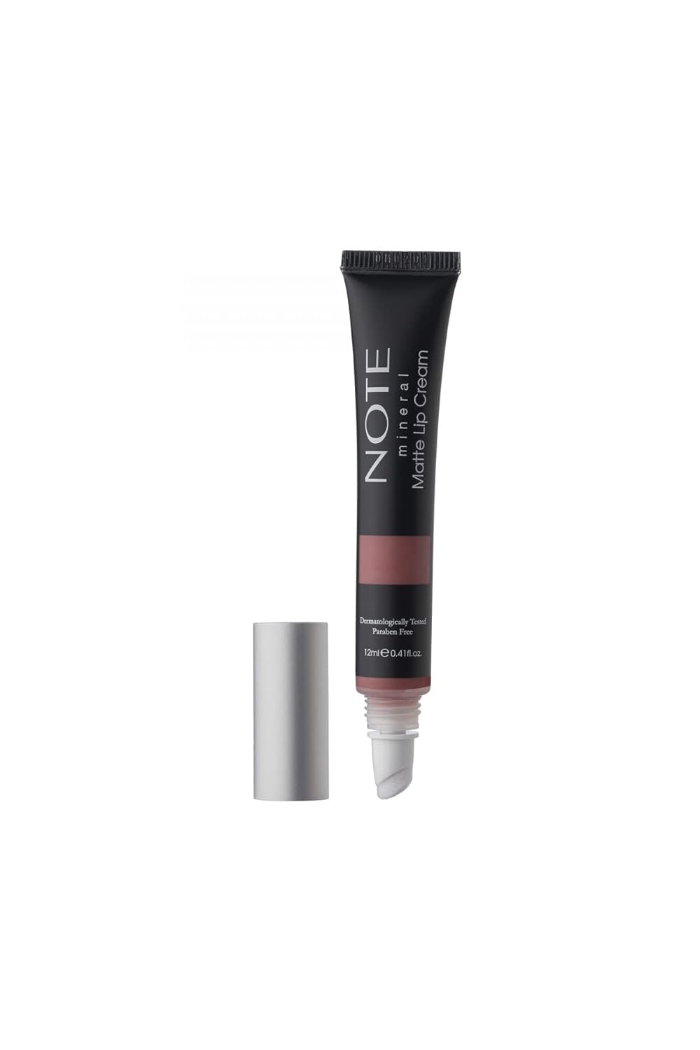 Note Mineral Matte Lip Cream 02 Nude Love Yarı Mat Bitişli Likit Ruj, Nude