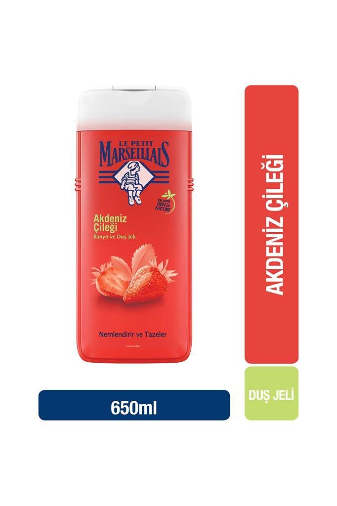 Le Petit Marseillais Duş Jeli Akdeniz Çileği (650 ml)