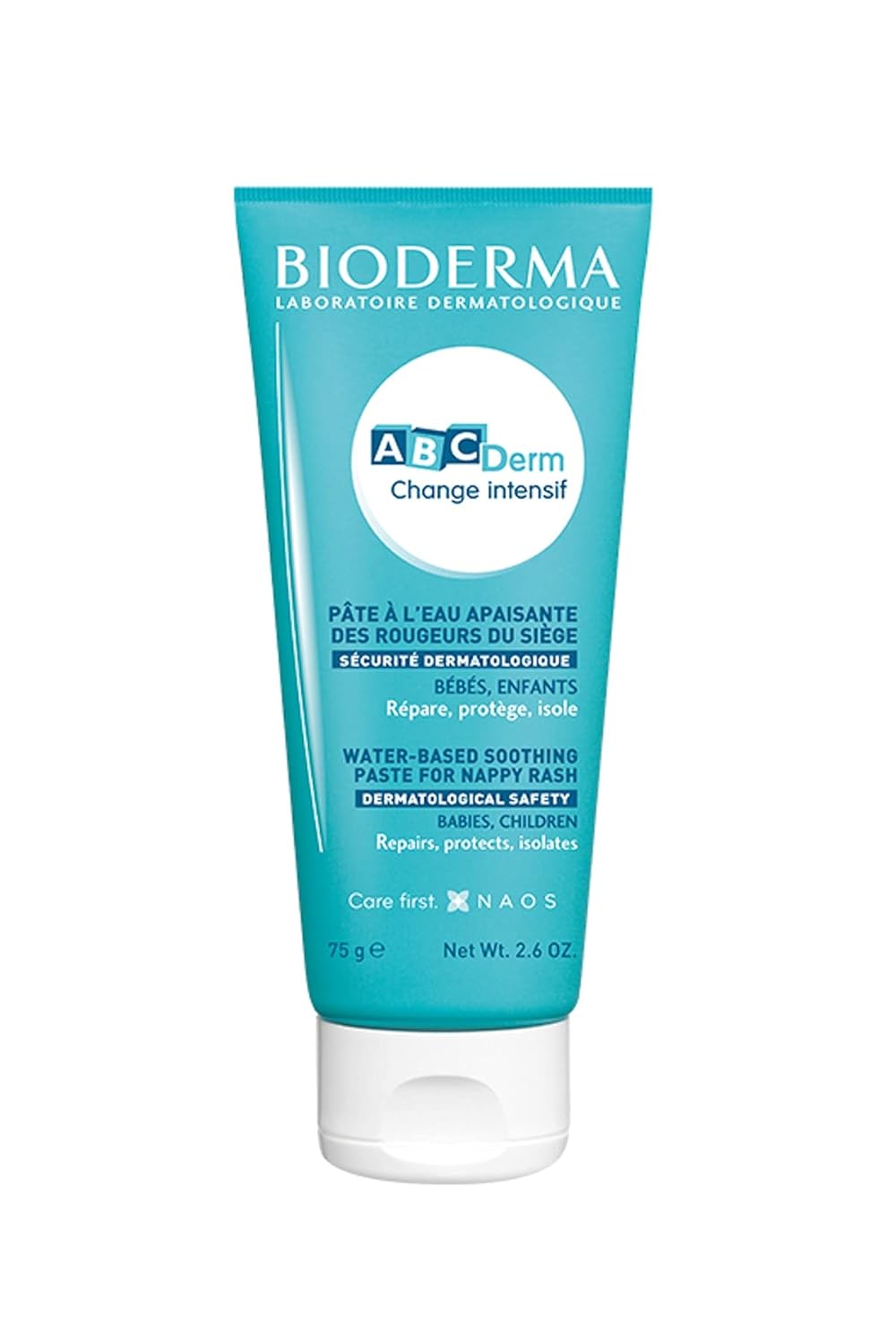 Bioderma Abcderm Change Intensif Bebekler için Pişik Önleyici Su Bazlı Krem Hassas, Alerjik ve Kuru Ciltler 75 Gr