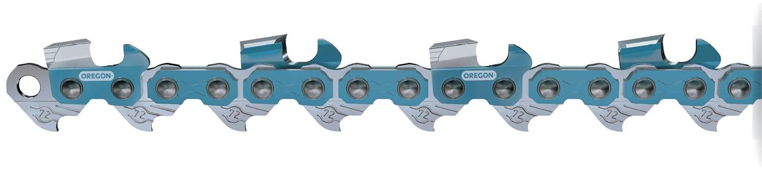 Oregon 72EXJ105G PowerCut 3/8" Skiptooth Testere Zinciri. 050 Ölçü, 81,28 cm, Gümüş