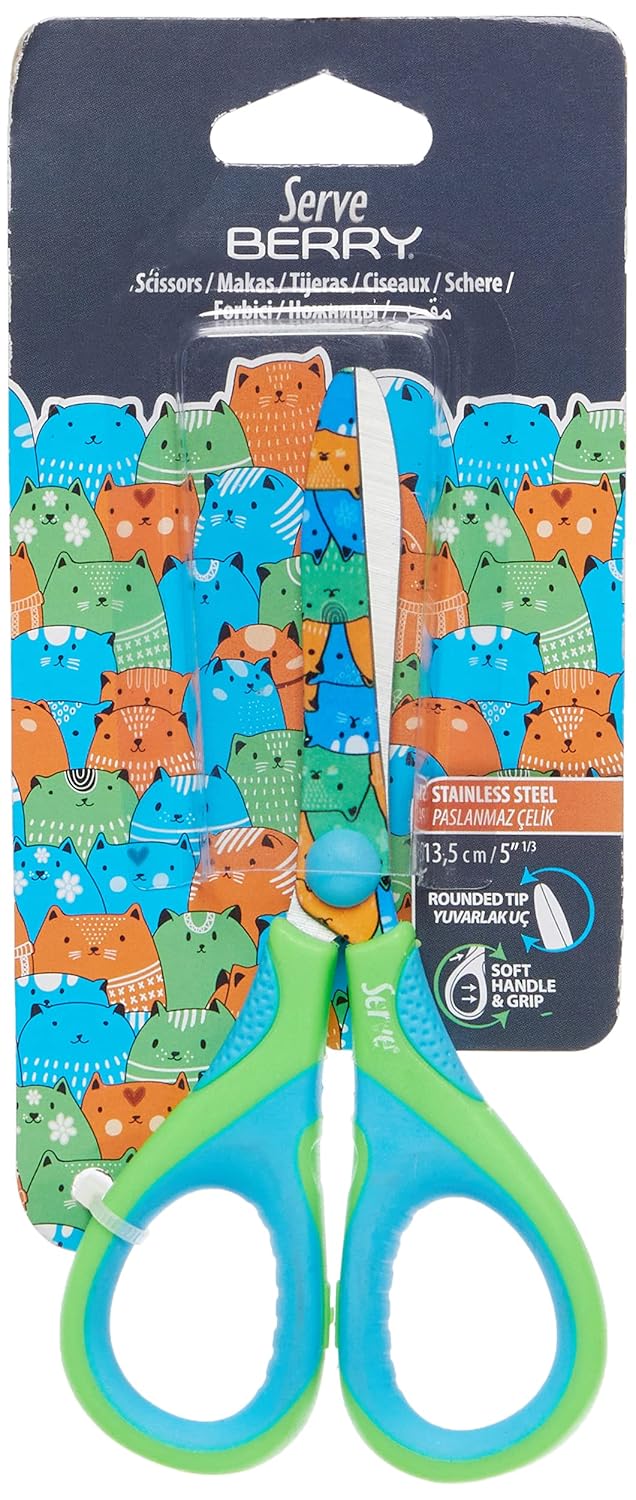 Serve Berry Makas Kedili Fosforlu Model 2 Tekli Bl