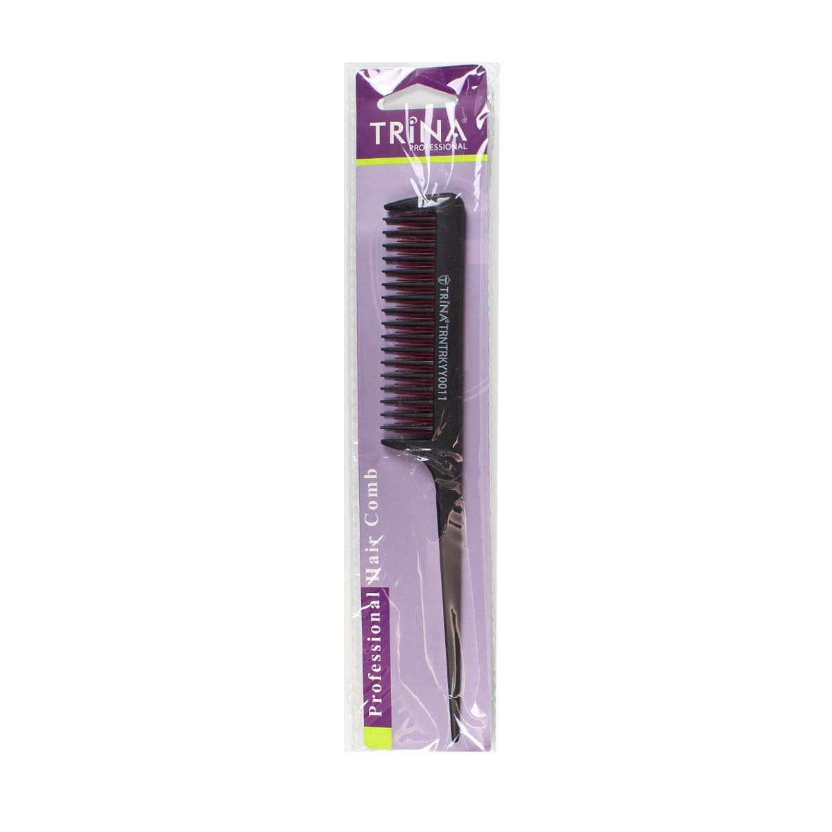 Trina Profesyonel Tarak (Siyah)