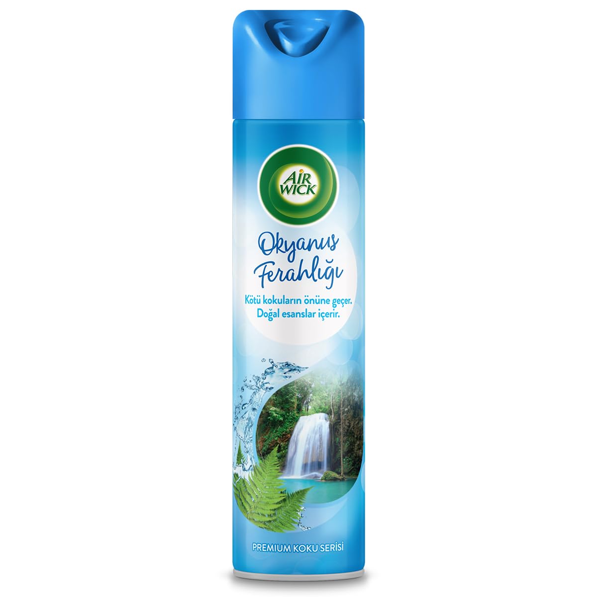 Air Wick Aerosol Premium Koku Serisi Okyanus Ferahlığı Sprey Oda Kokusu (1 x 300 ml)