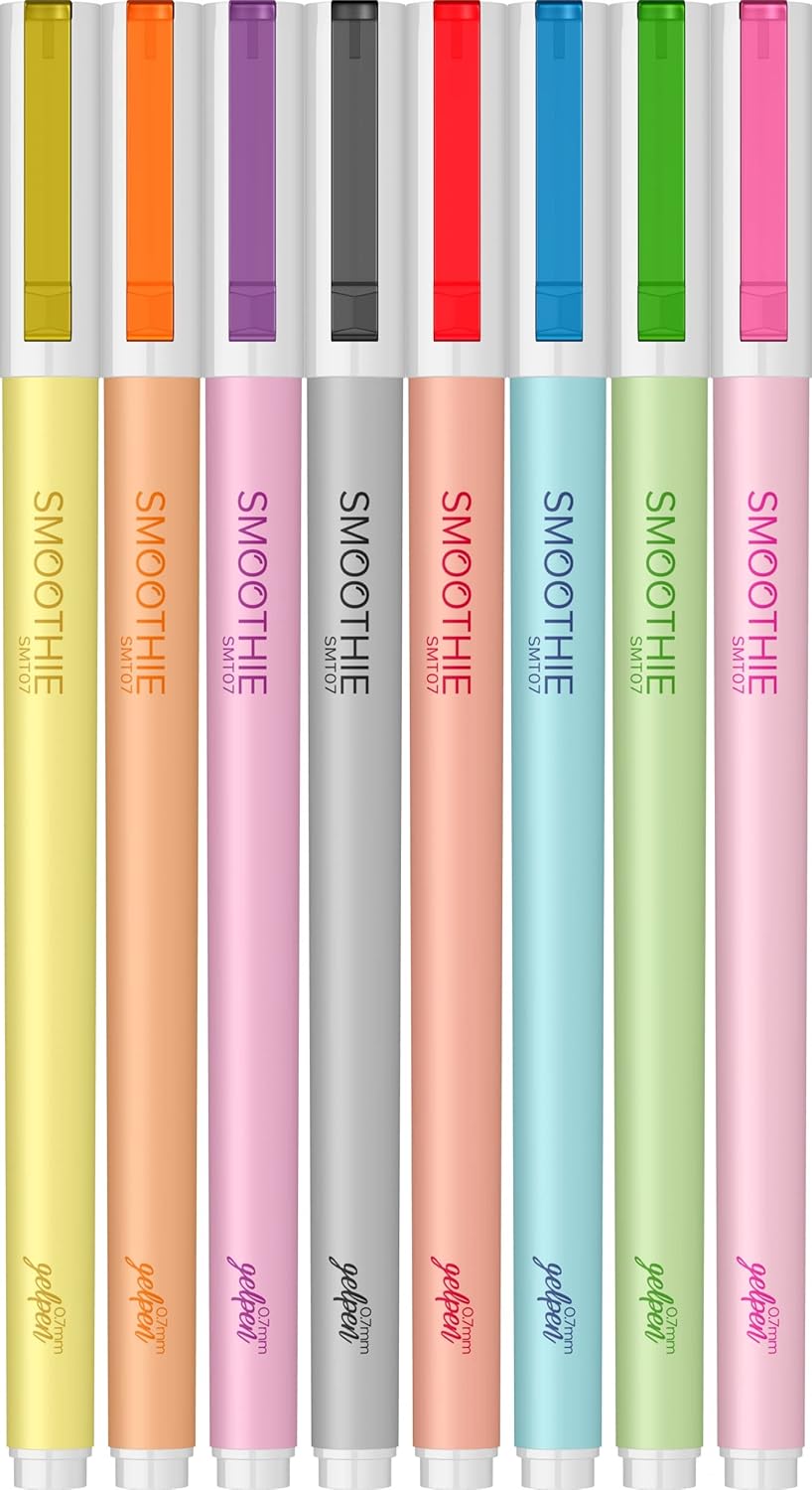 Scrikss Office Smoothie Jel Kalem 8'li Blister