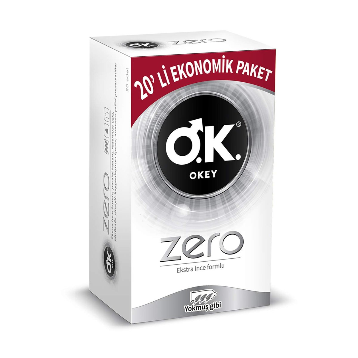 Okey Zero 20'li Ekonomik Prezervatif