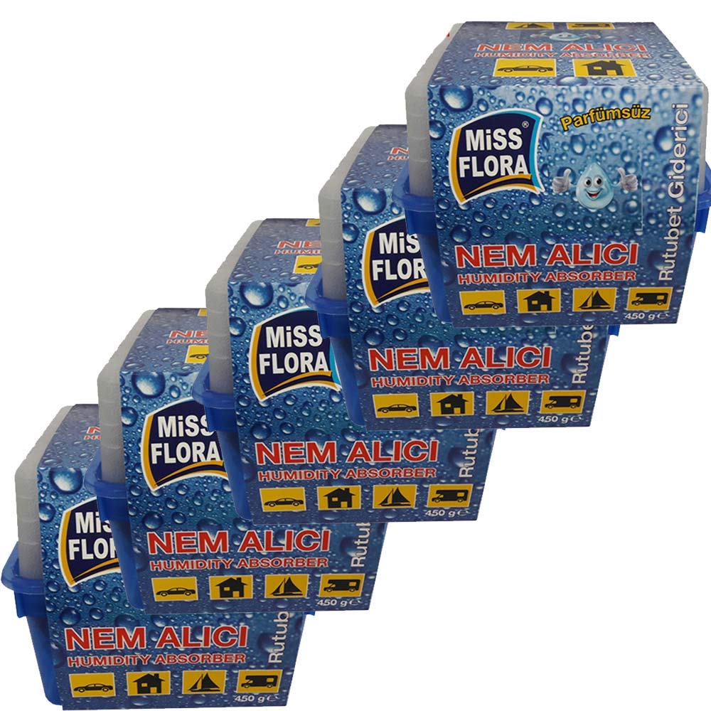 Miss Flora Nem Alıcı 450 g 5'li Paket