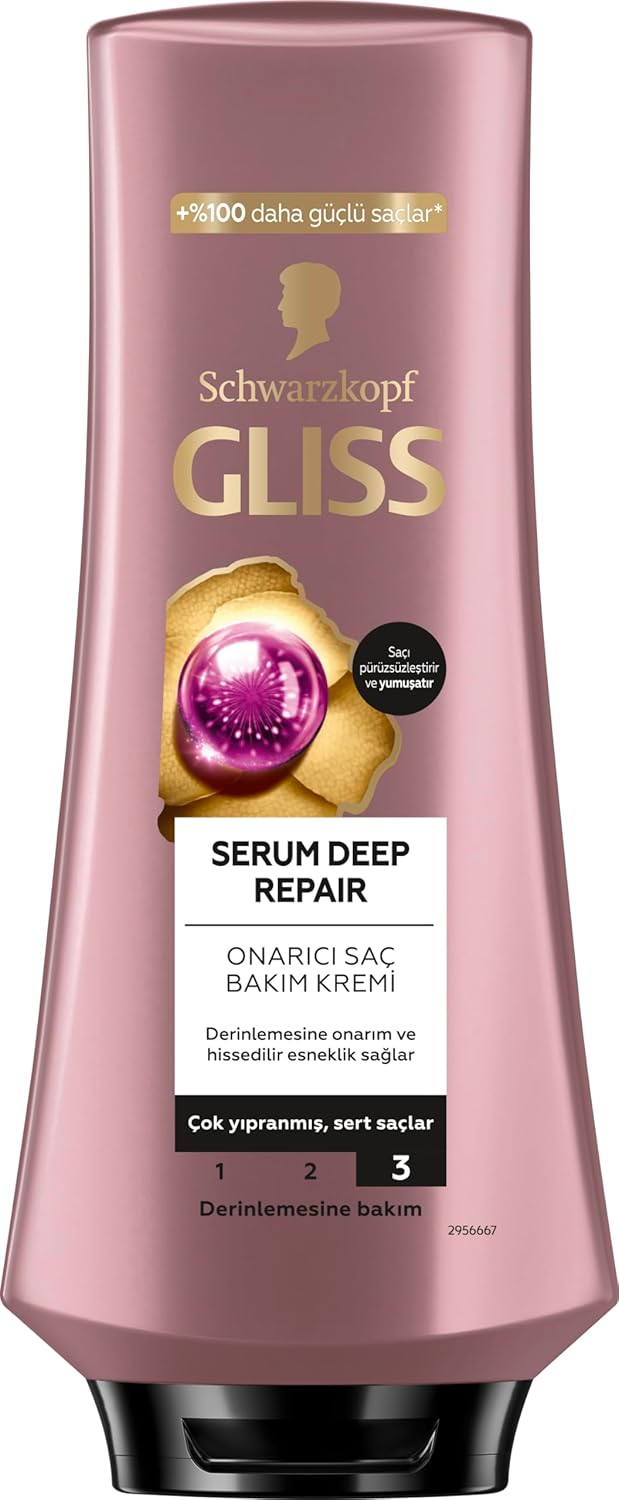 Gliss Serum Deep Repair Onarıcı Saç Bakım Kremi 360 ml