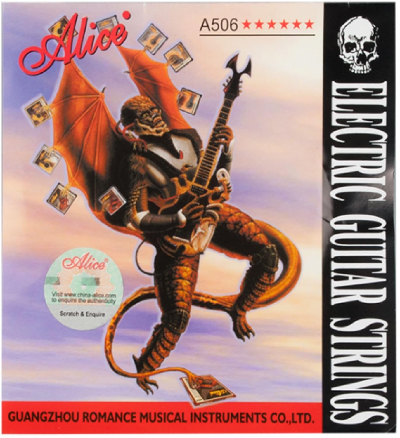 Alice A-506L Elektro Gitar Teli 010-046 Light