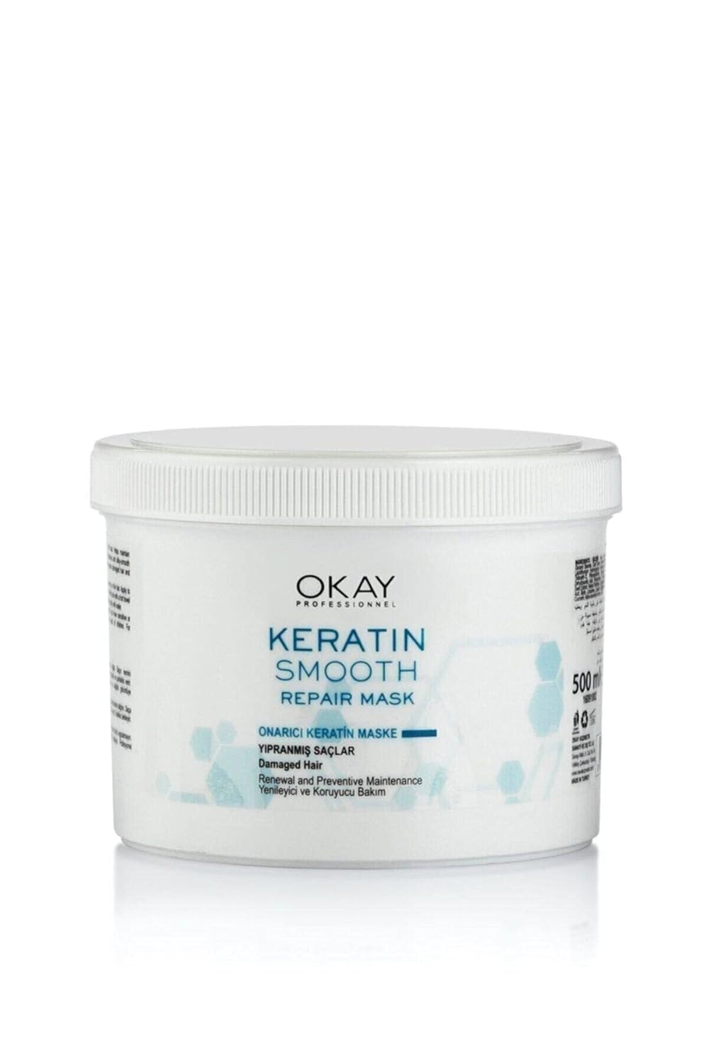 Okay Keratin Smooth Repair Mask 500 Ml.