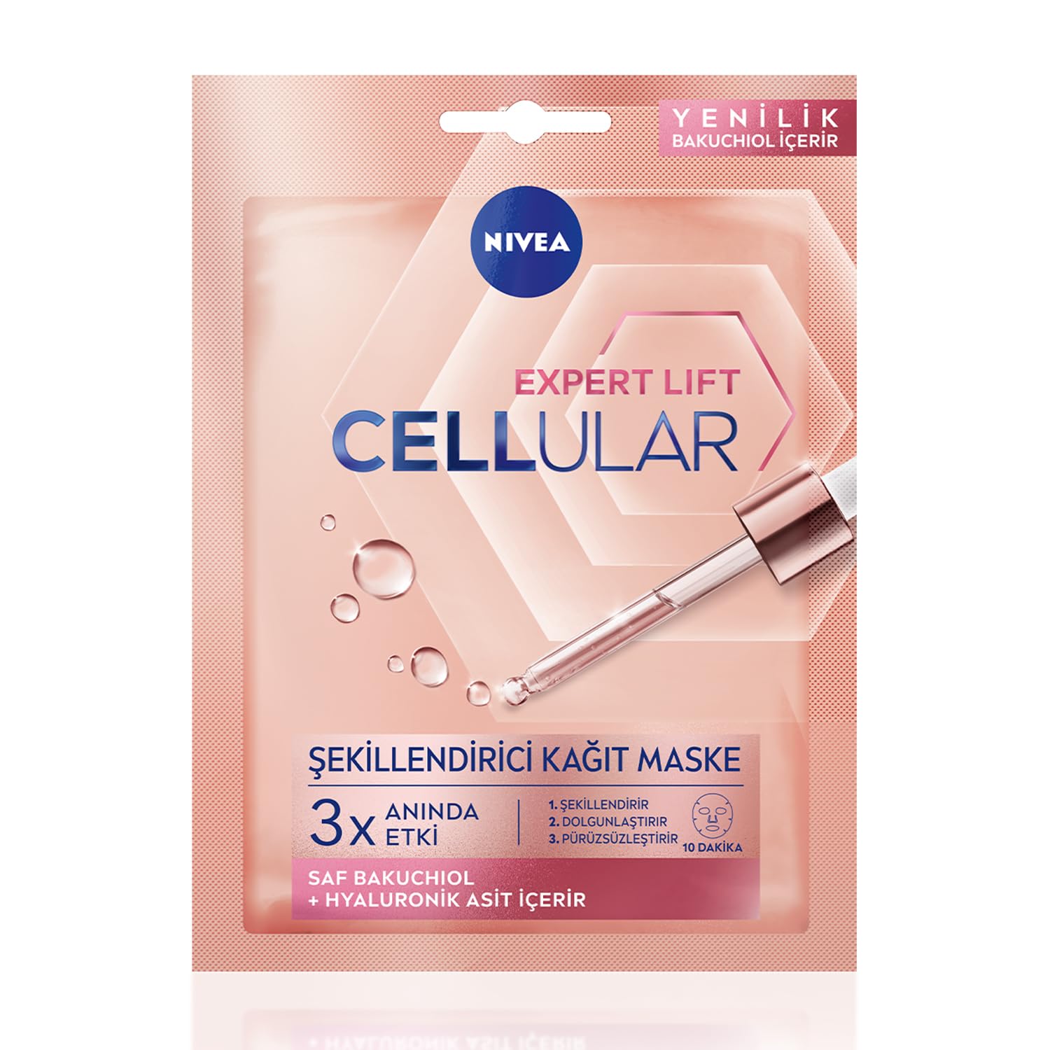 Nivea Face Cellular Cilt Dolgunlaştırıcı Yüz Maskesi 28 gr (1 x 28 gr)