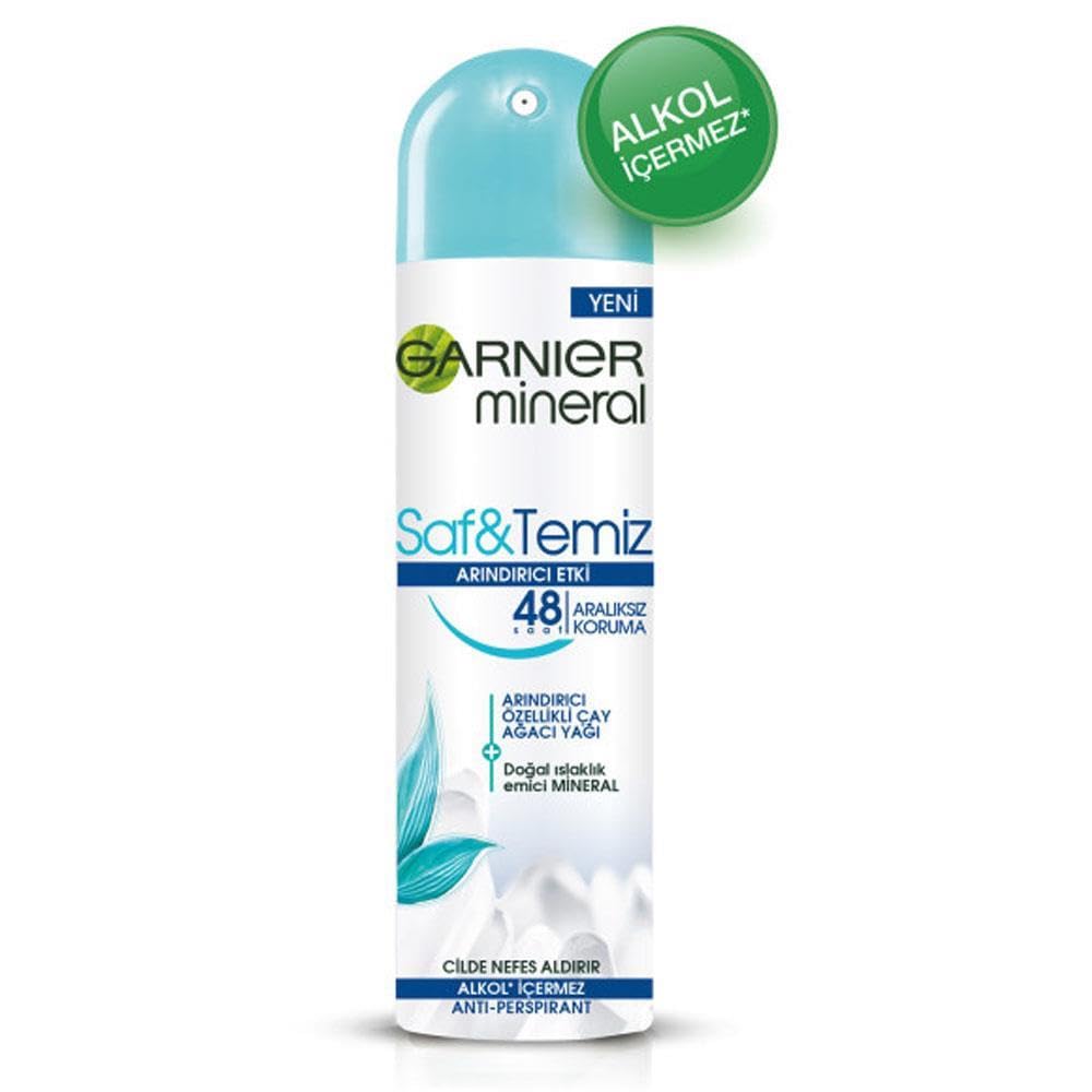 Garnier Mineral Saf & Temiz Deodorant 150 ml