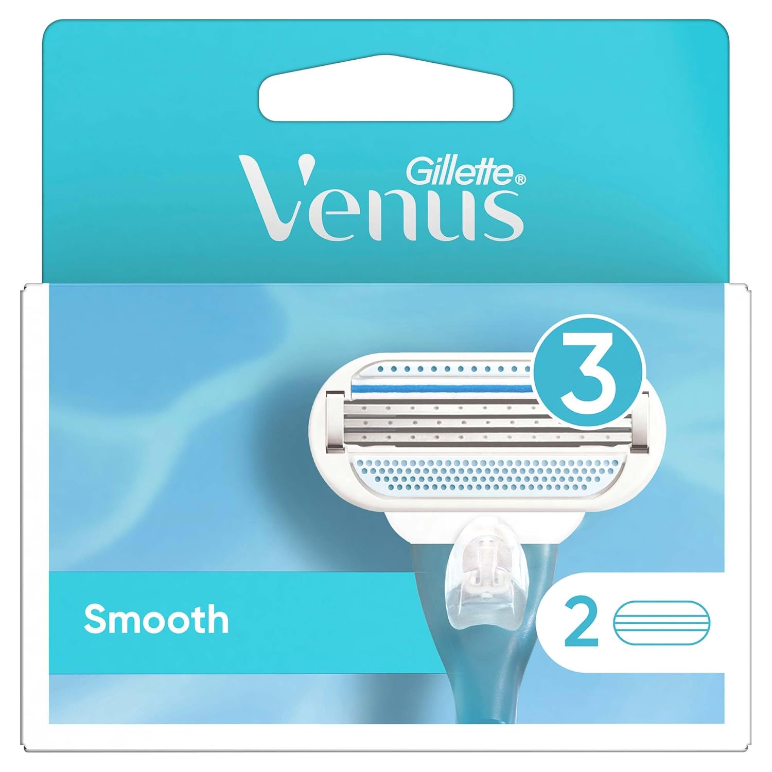 Gillette Venus Smooth Kadın Yedek Tıraş Bıçağı 2 Adet