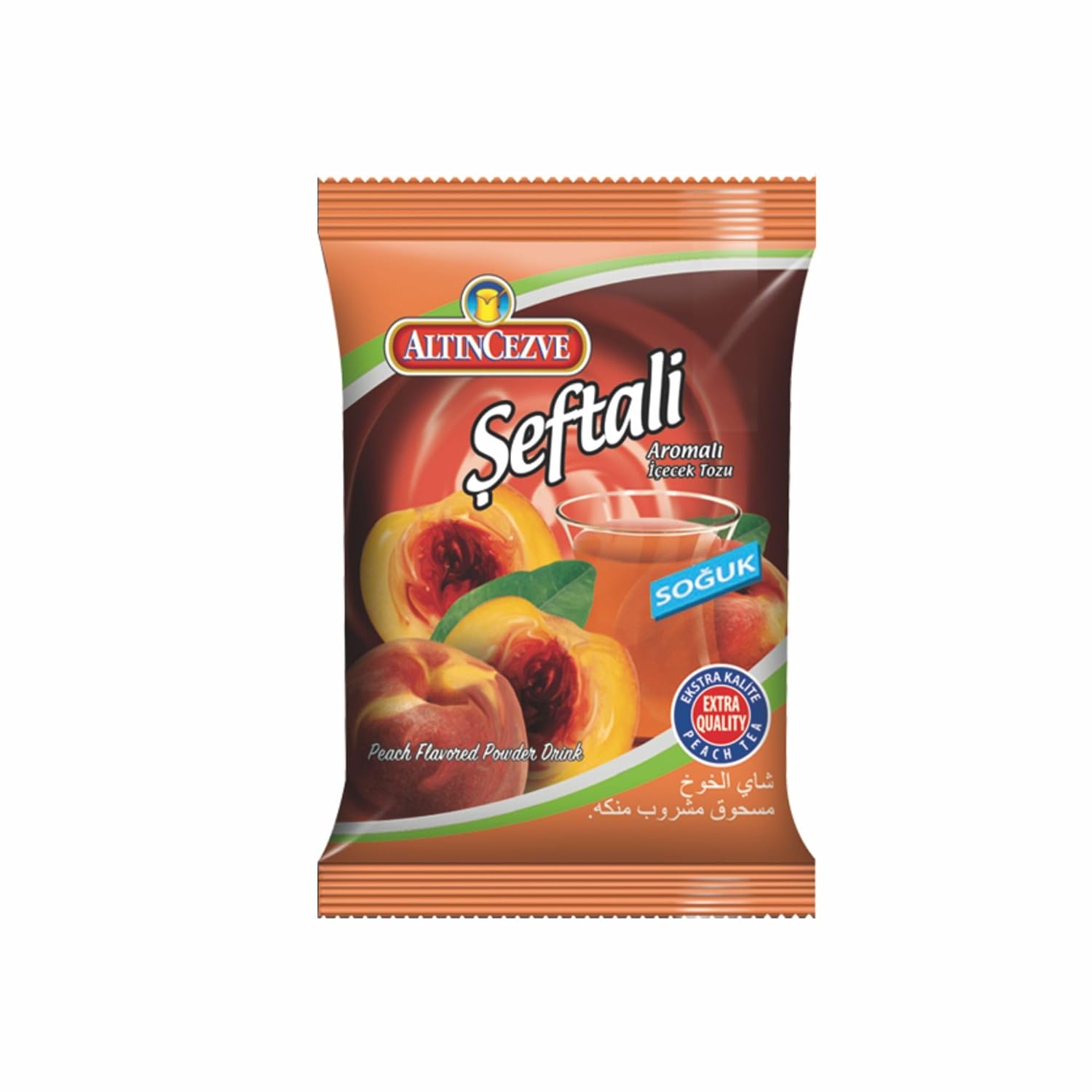 Altıncezve Şeftali Aromalı Toz İçecek - Soğuk Şeftali 450 Gr