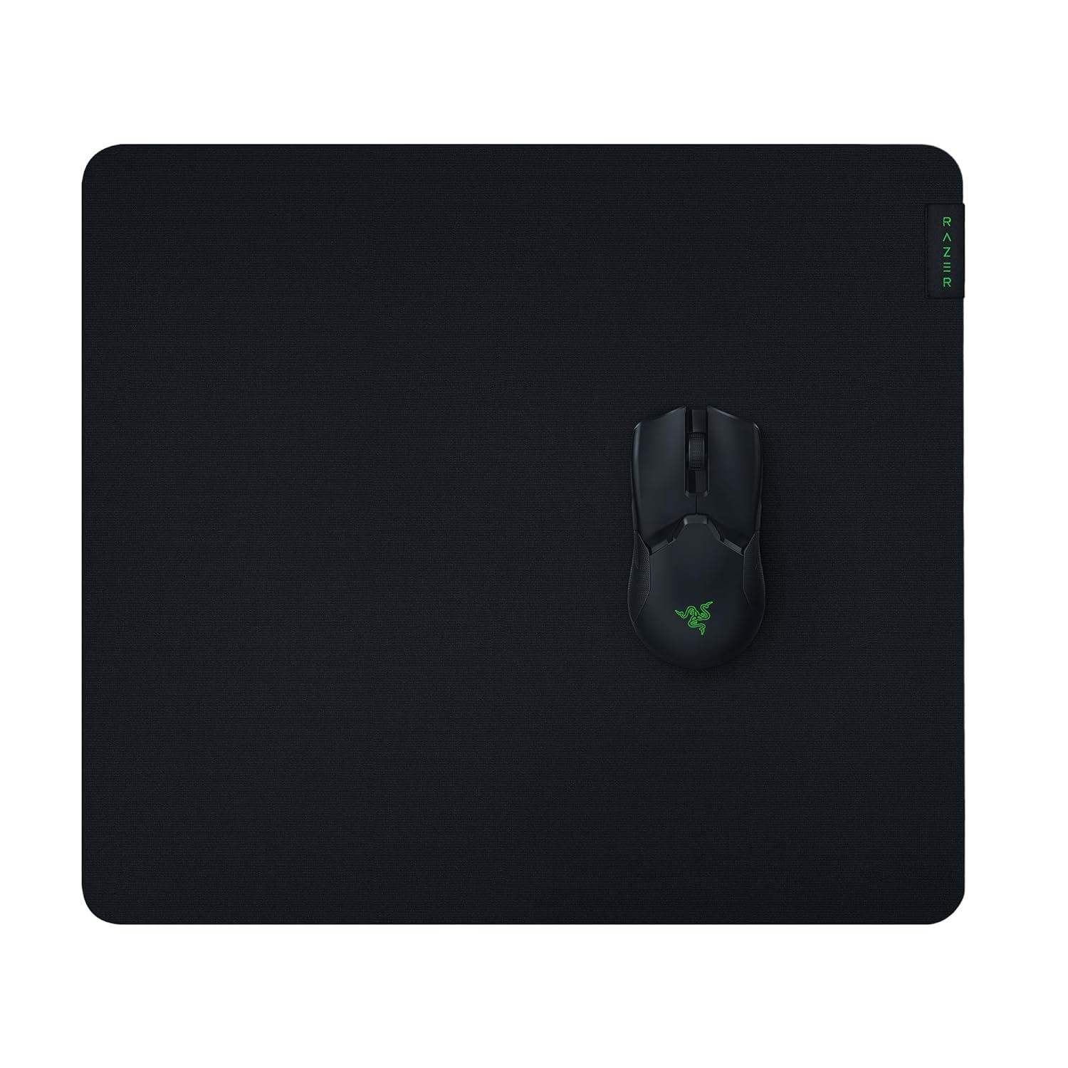 Razer Gigantus V2 Büyük - Hız ve Kontrol için Yumuşak Büyük Oyun Fare Altlığı (Kaymaz Kauçuk, Dokulu Mikro Dokuma Kumaş, 45 x 40 x 0,3 cm) Siyah