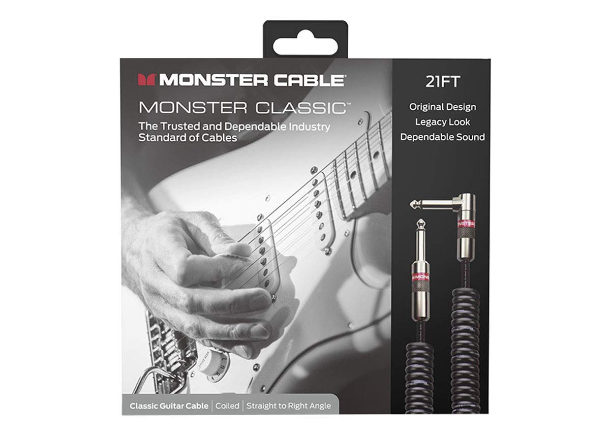 MONSTER Prolink Monster Classic™ Instrument Cable - Coiled | 6.4mt