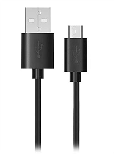 Hytech HY-X57 0.5A Poşet 1m Uzun Konnektörlü Siyah Micro USB Şarj Kablosu