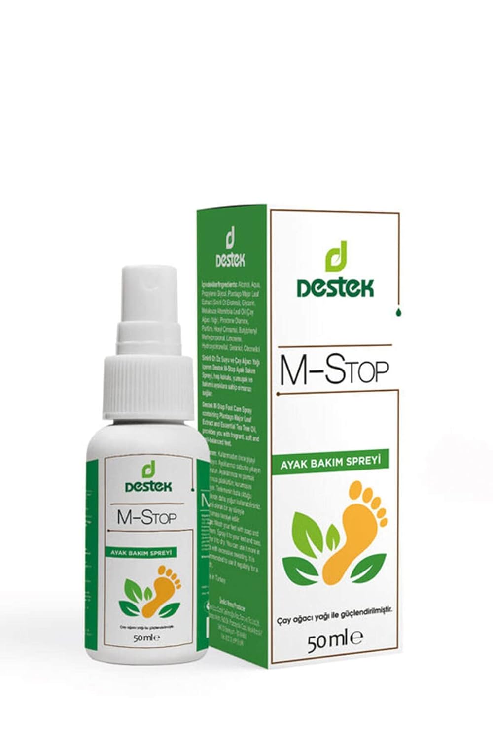 DESTEK M-STOP AYAK BAKIM SPREYİ-50ML