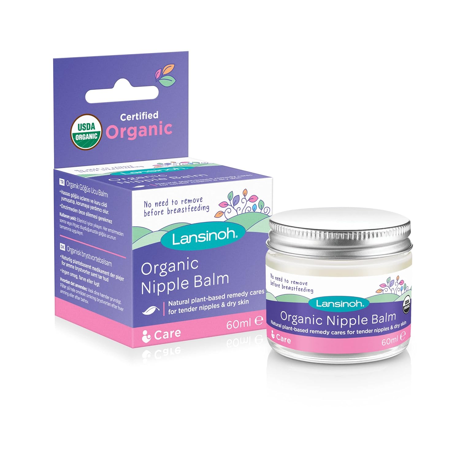 Lansinoh Organik Göğüs Ucu Balmı (60ml)