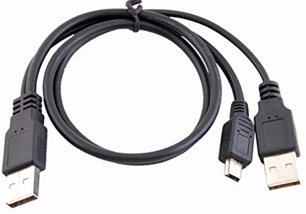 Alfais 4529 USB Y 3 Giriş Mini 5 Pin Harddisk Kablosu