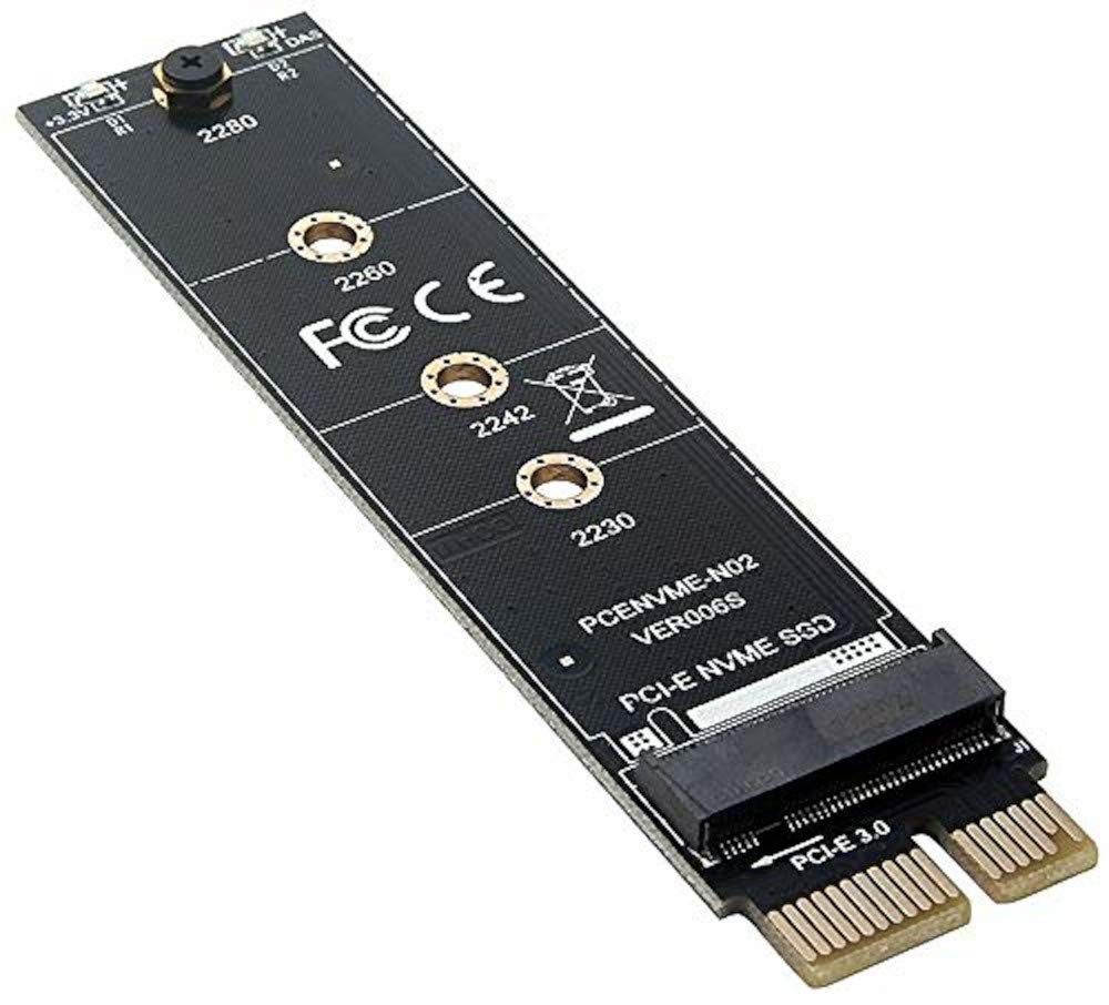 Alfais 4391 M.2 Nvme Ssd Ngff To Pcie 3.0 X1 Adaptör M Key Kart Çevirici Dönüştürücü
