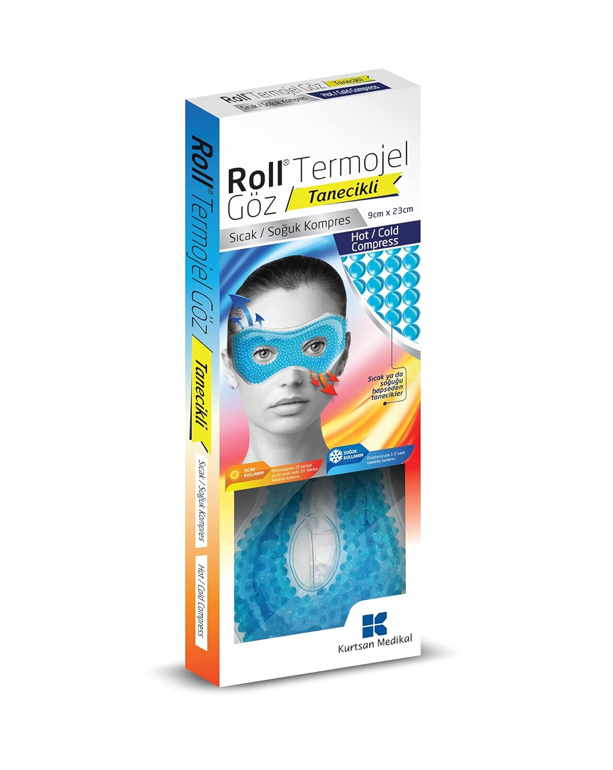 Roll Termojel Göz Tanecikli Sıcak-Soğuk Kompres