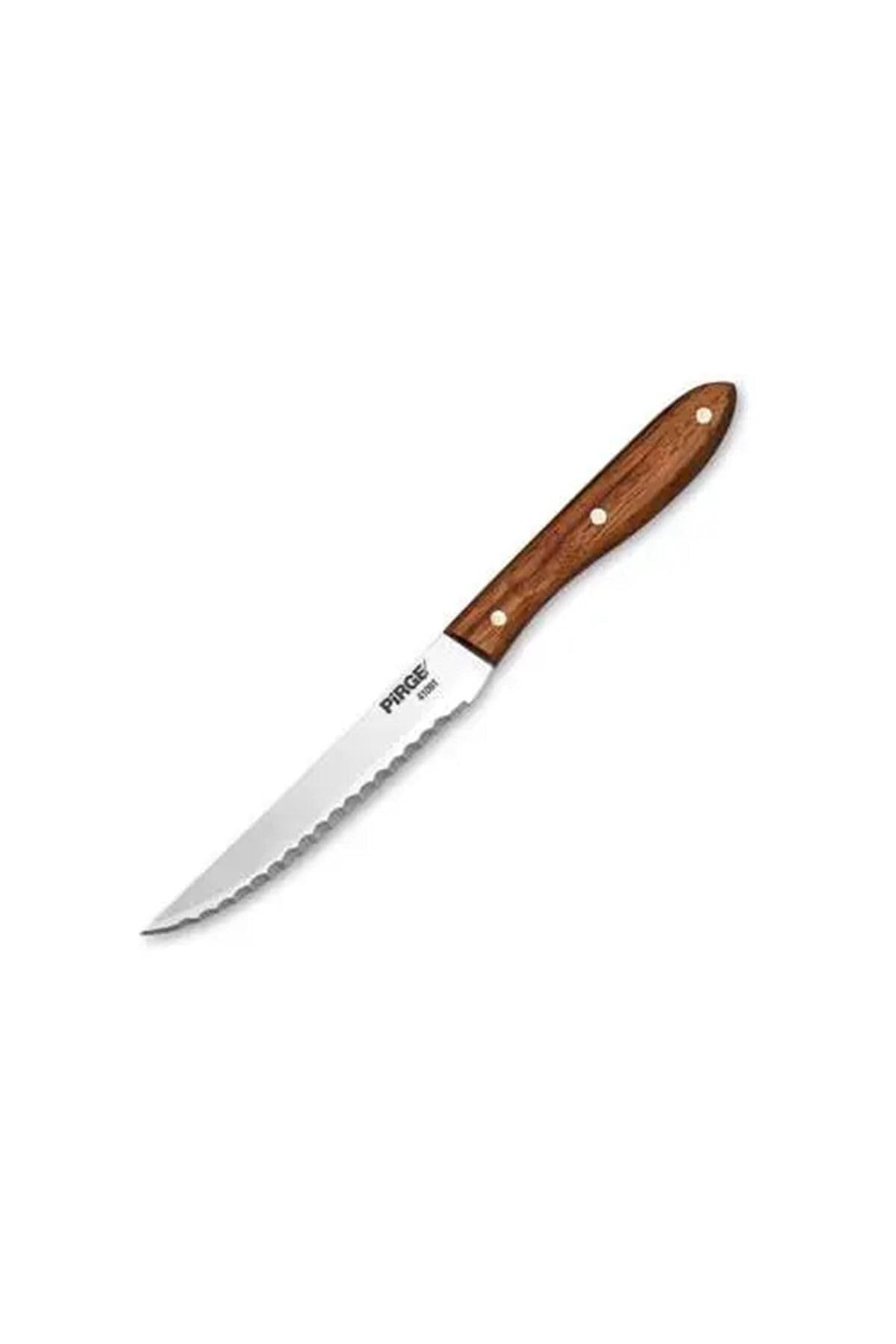 Pirge Steak Bıçağı Ahşap Seti 2'Li Set
