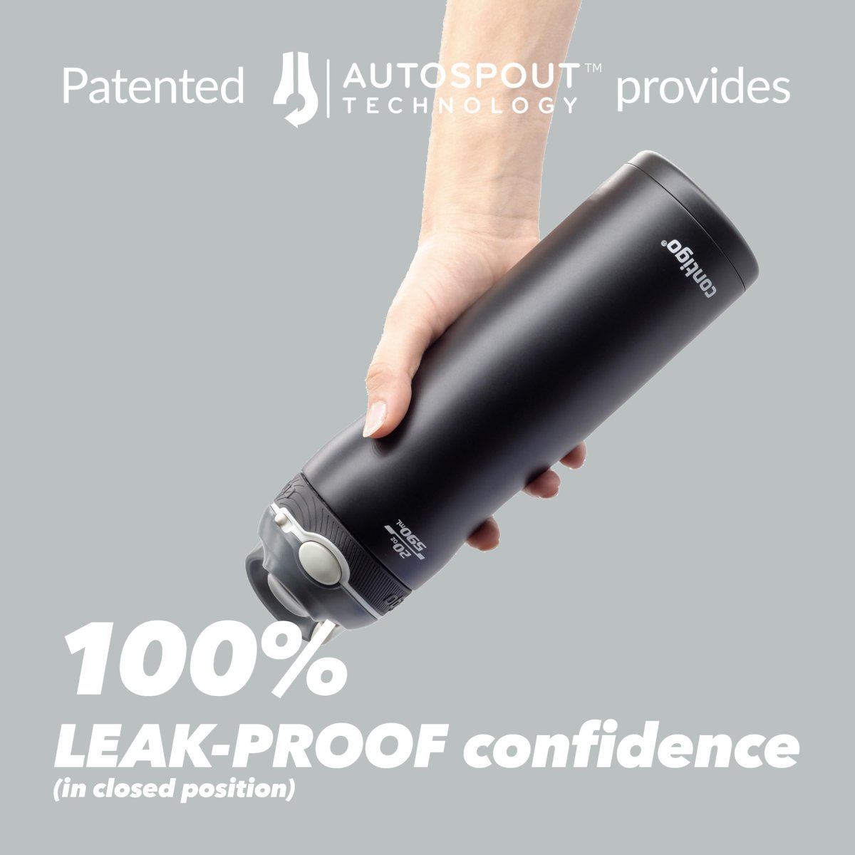 Contigo Ashland Autospout Soğuk Su Termosu 590 mL Turkuaz
