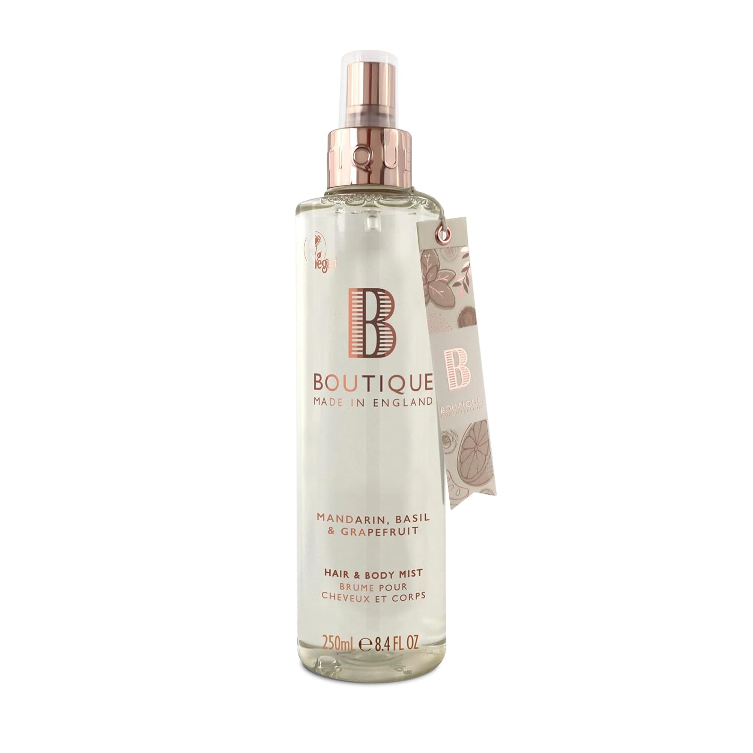 Boutique BM Mandarin Basil & Grapefruit Saç Ve Vücut Spreyi 250 Ml