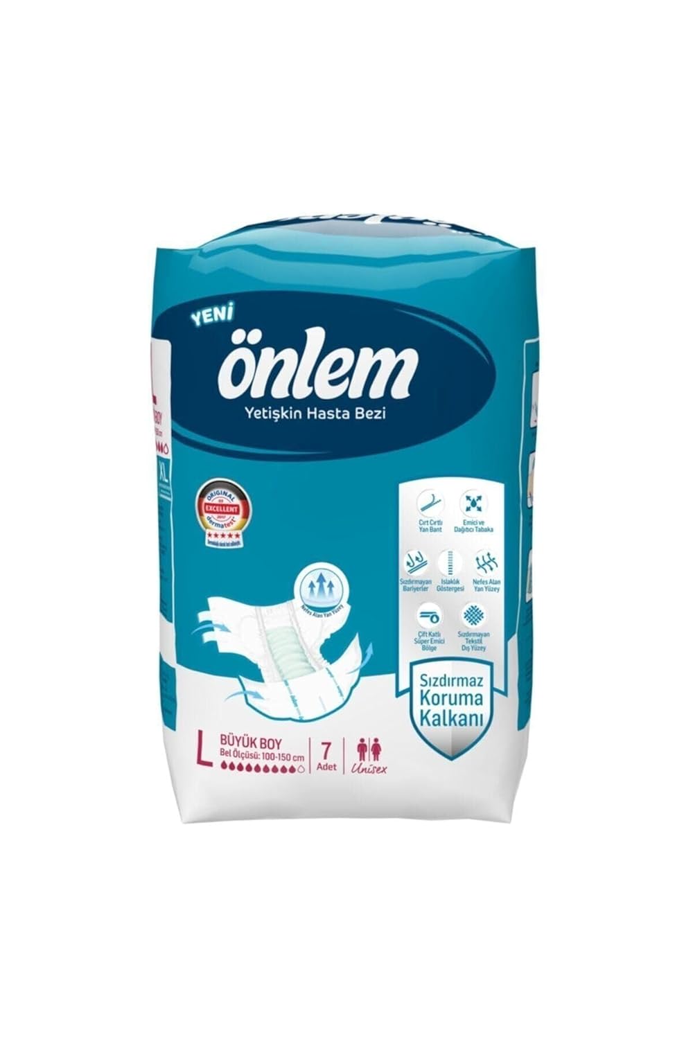 Önlem Large Yetişkin Hasta Bezi 7 Adet