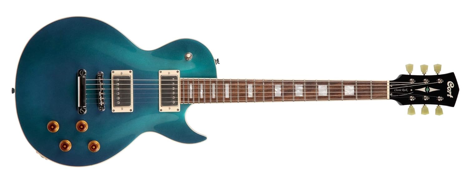Cort CR200FBL Elektro Gitar - Flip Blue
