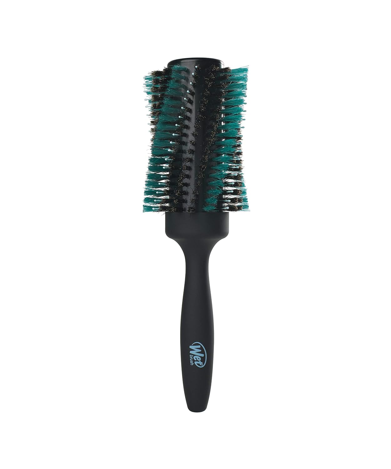 Wet Brush Smooth & Shine Yuvarlak Fırça - Kalın ila Kaba Saçlar İçin - Daha Az Ağrı, Çaba ve Kırılma ile Mükemmel Bir Darbe - Spiral Kıl Tasarımı Daha Pürüzsüz Stiller Yaratır