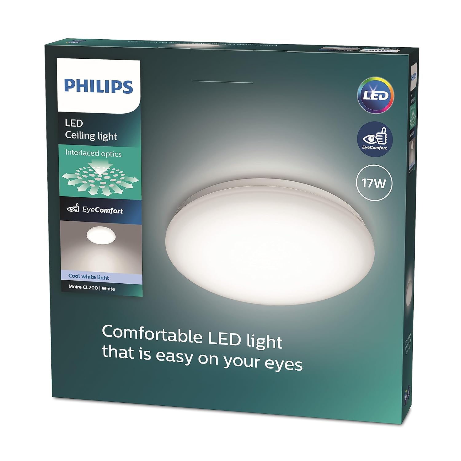 Philips CL200 Fonksiyonel Tavan Lambası 17W 4000K Gün Işığı Entegre LED