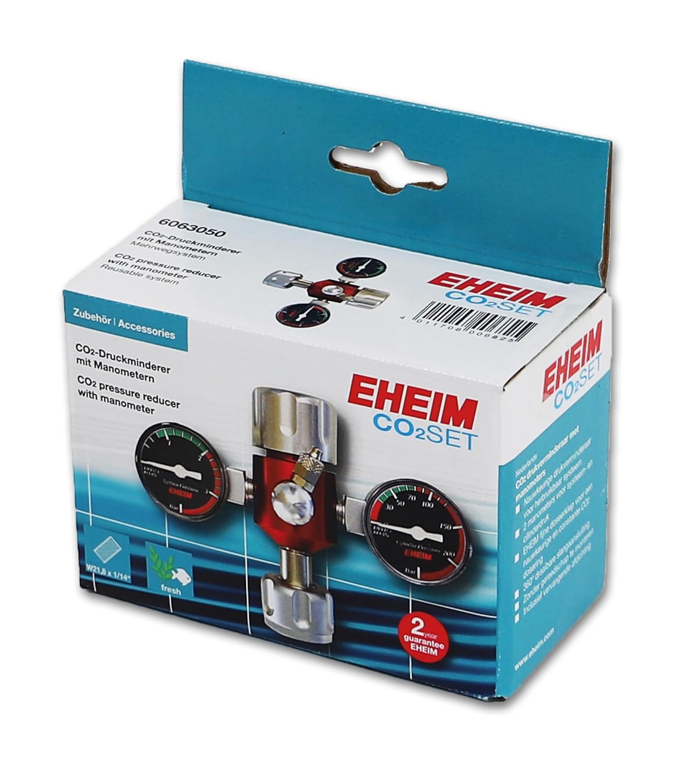 Eheim Manometreli Basınç Düşürücü Regülatör