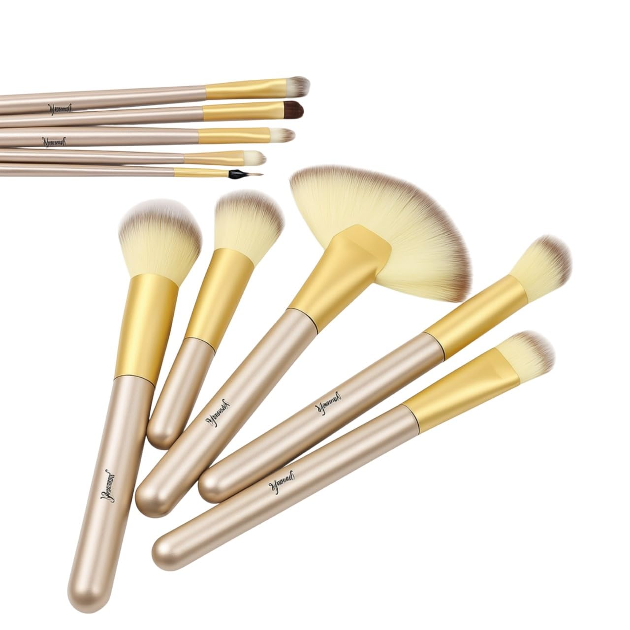 Hannah 18 PARÇA MAKYAJ FIRÇA SETİ KREM