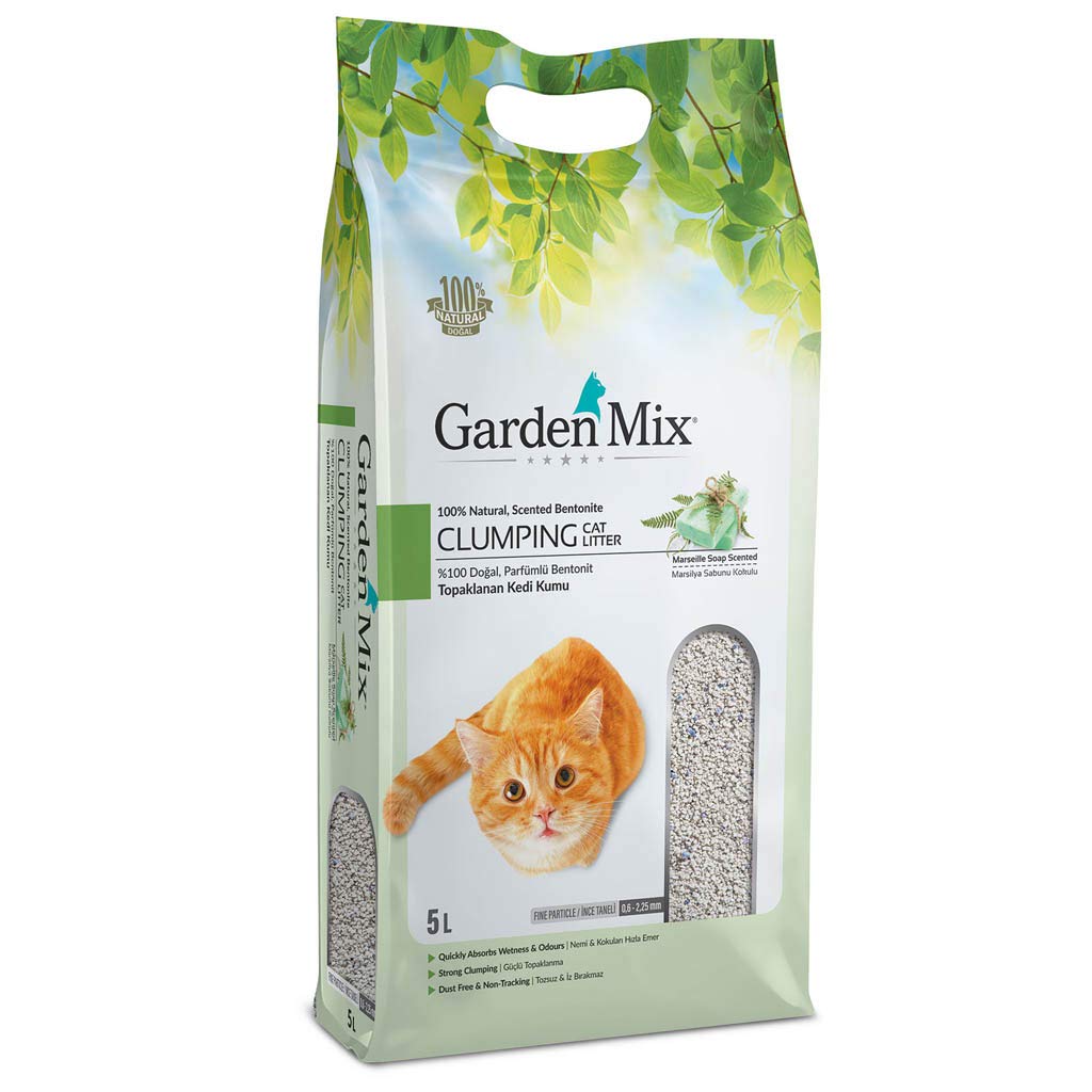 Gardenmix Bentonit Marsilya Sabunu İnce 5 L