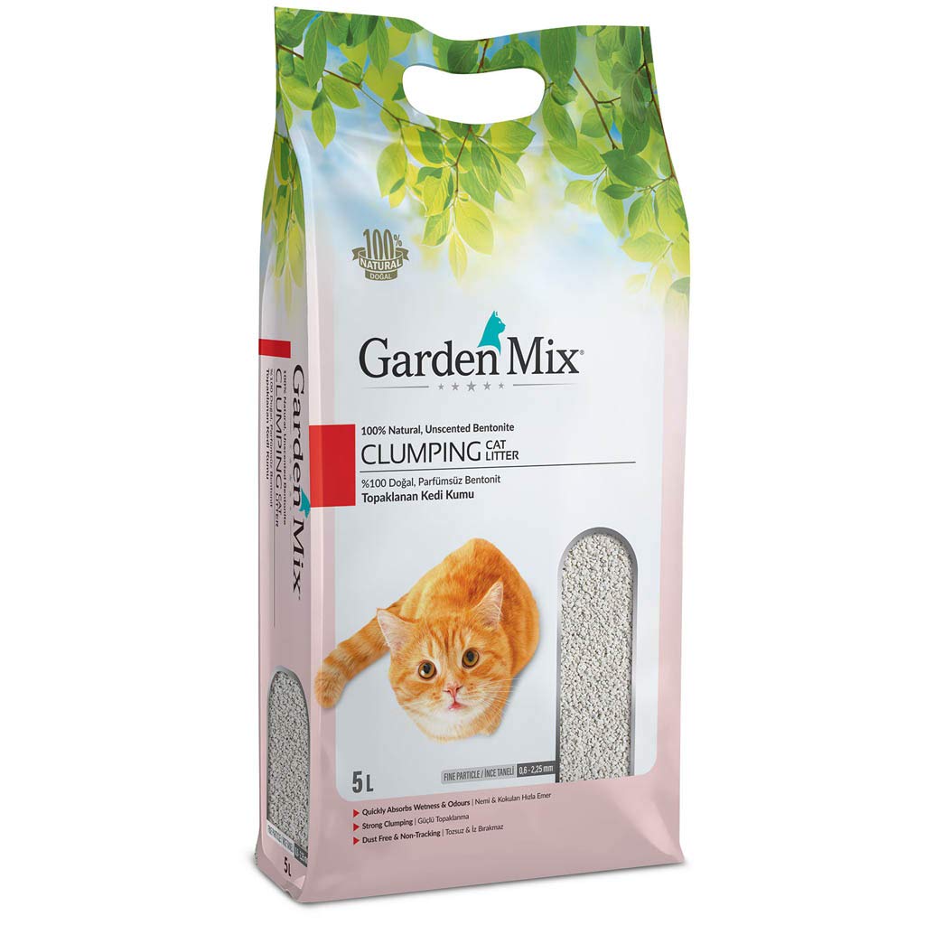 Gardenmix Bentonit Parfümsüz İnce 5 L