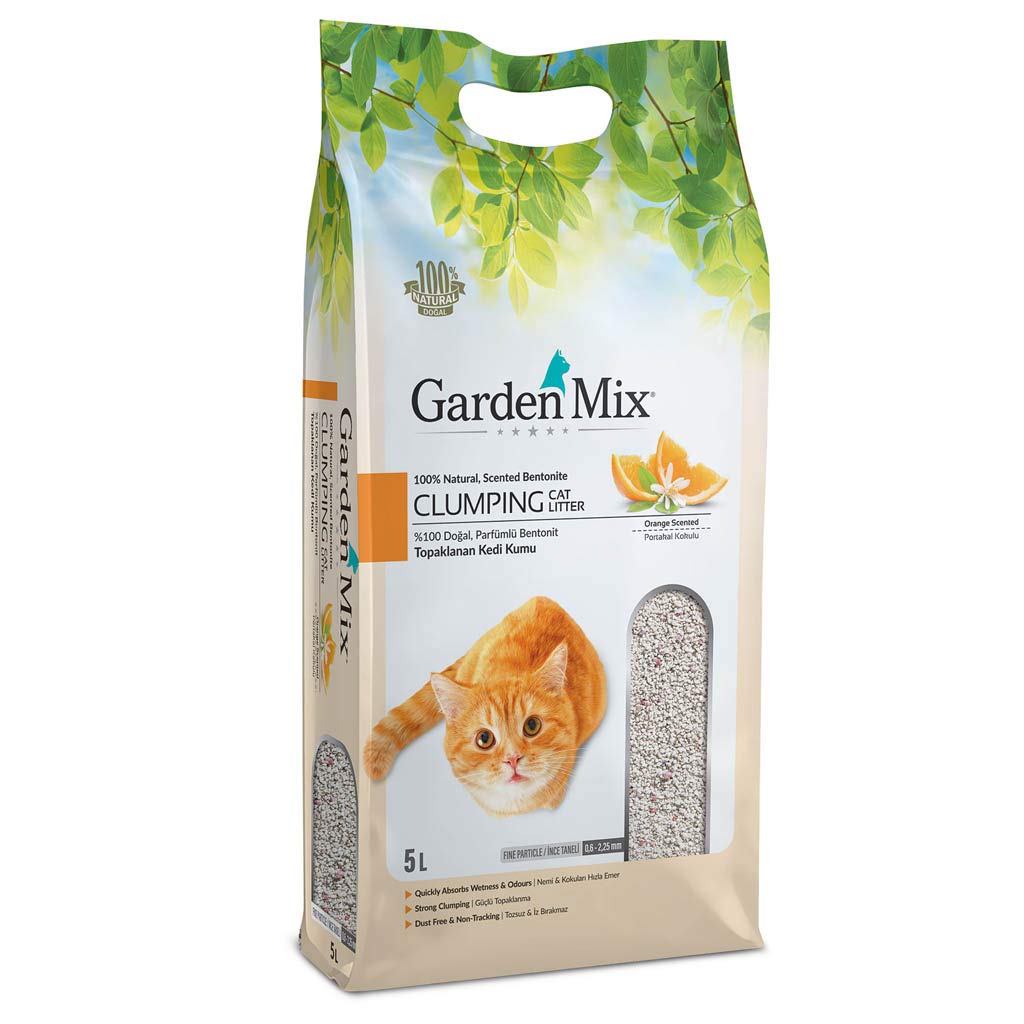 Gardenmix Bentonit Portakallı İnce 5 L