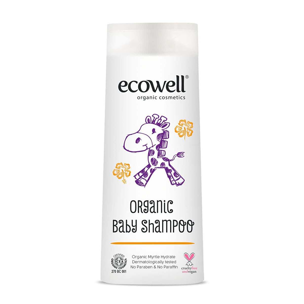 Ecowell Organik Bebek Şampuanı (1 x 300 mL)