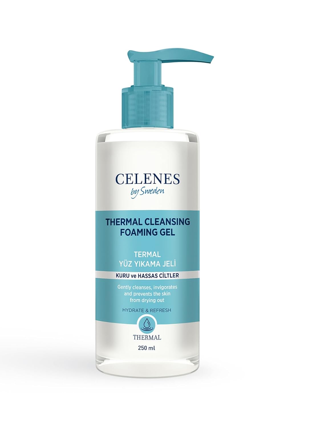 Celenes Thermal Temizleme Jeli Kuru ve Hassas Ciltler İçin (250 ml)