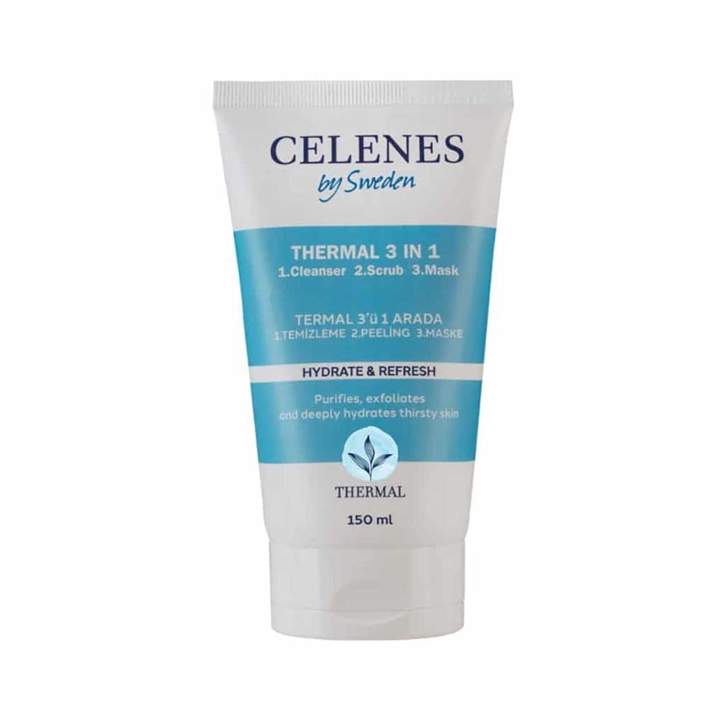 Celenes By Sweden Thermal Yıkama Peeling Maske 150 ml
