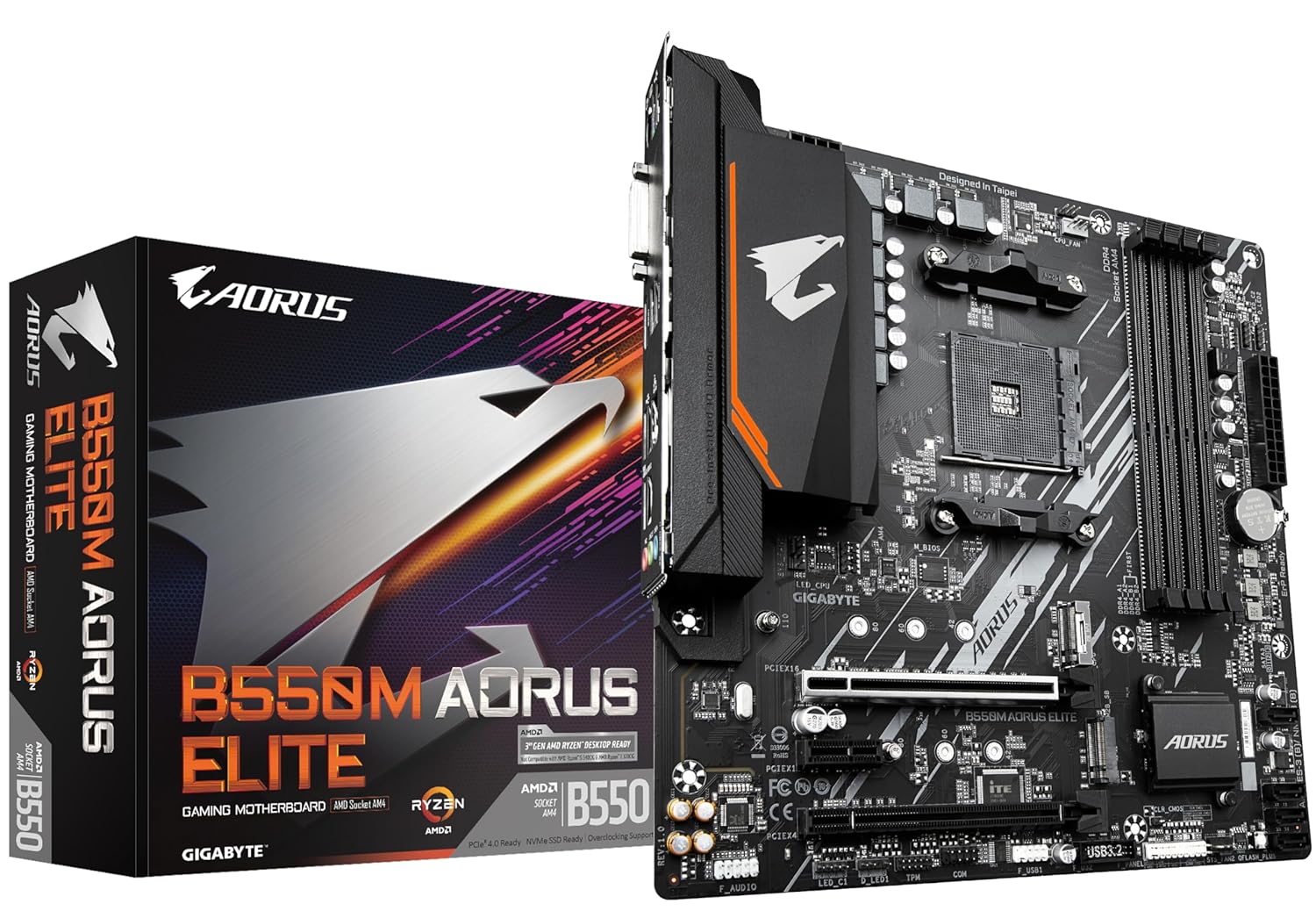 Gigabyte B550M Aorus Elite Anakart Soketi Am4