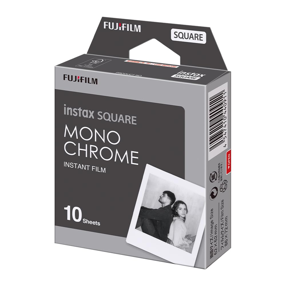 instax Square Film, Monokrom (1 x 10 çekim)