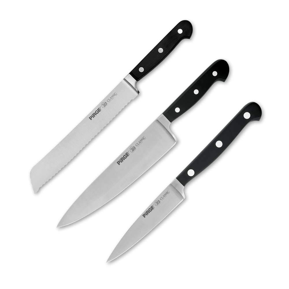 Pirge Classic Bıçak Seti 3 Parça