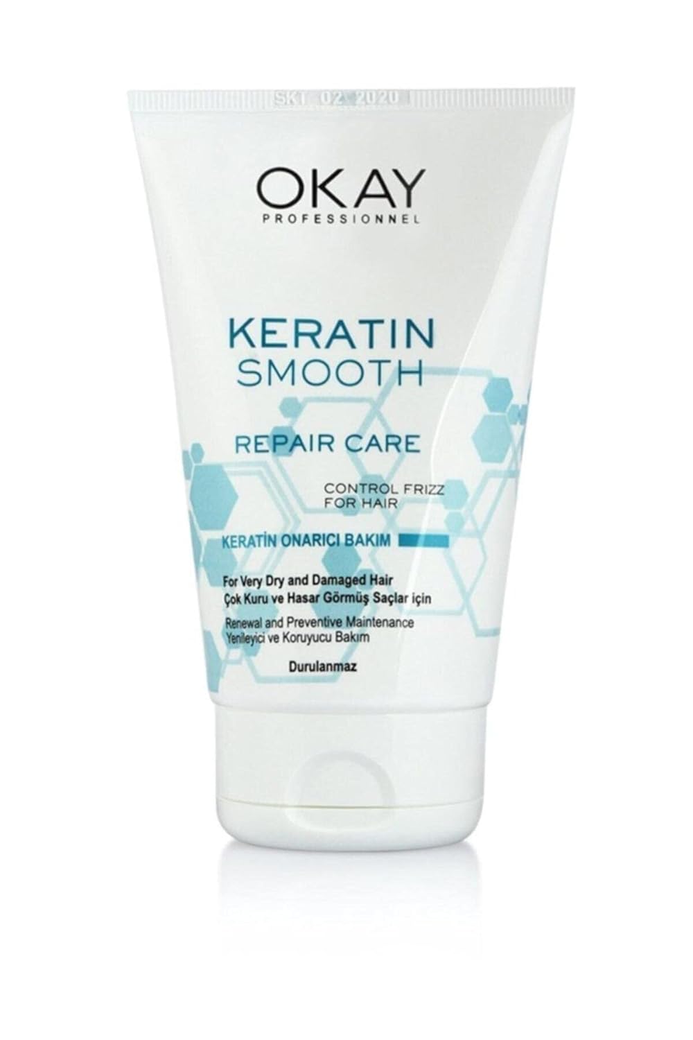 OKAY KERATIN SMOOTH ONARICI BAKIM KREMİ 100ML