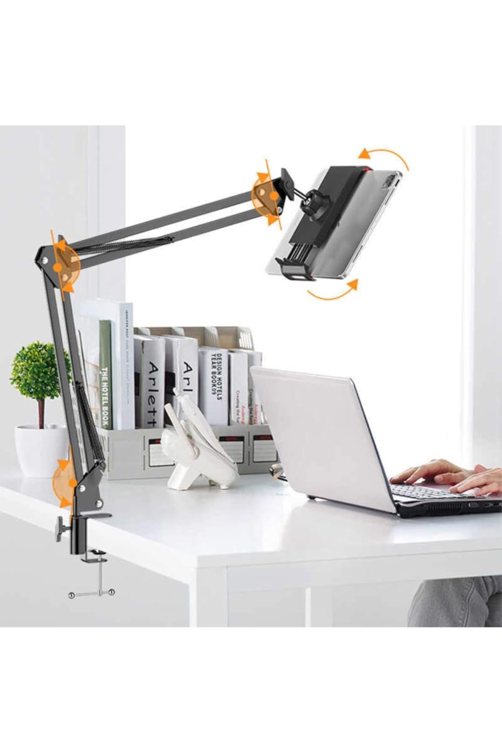 Zore 38511 Ms 03 Masa Tablet Telefon Tutucu, Siyah