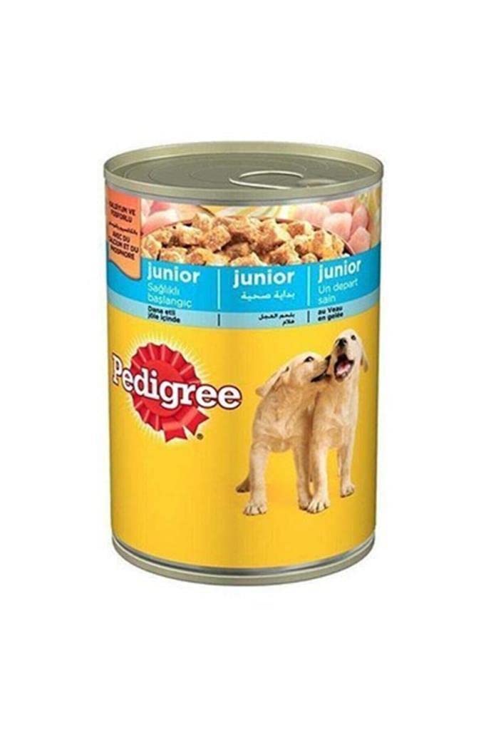 Pedigree Yavru Köpekler İçin Tavuklu Konserve Yaş Mama 400 Gram