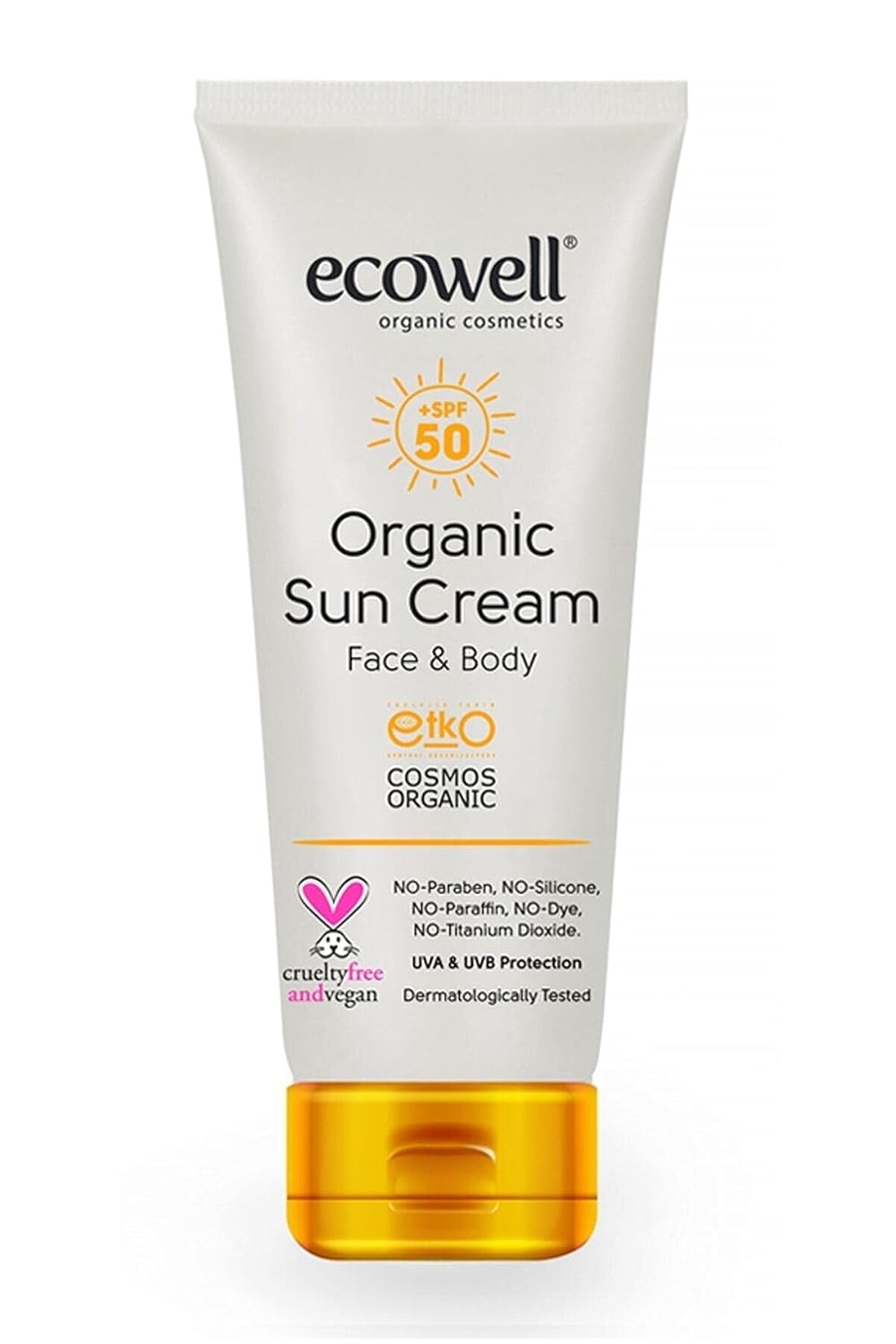 Ecowell Organik Güneş Kremi 50 SPF